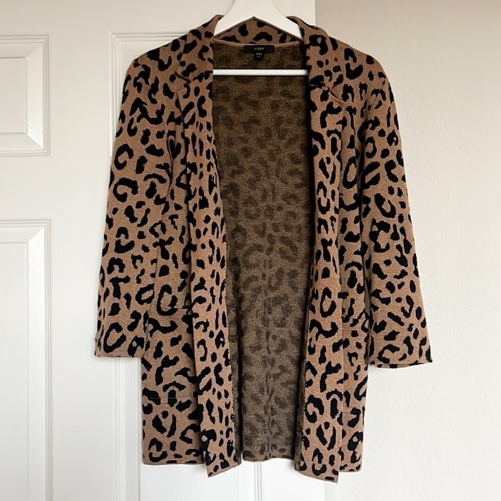 JCrew Sophie Open Front Sweater Blazer - Picture 2 of 7